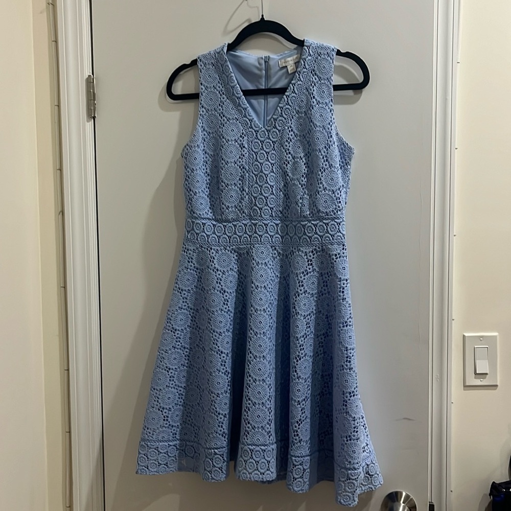Powder blue summer dress